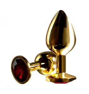 MizzZee - Gold Plated Diamond Anal Butt Plug (Small Size)